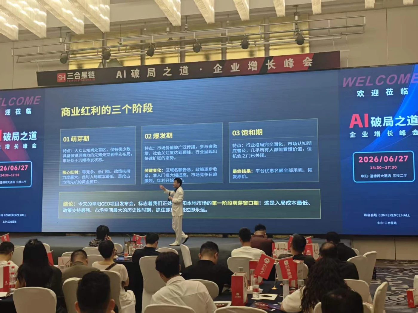 三合星链 从“AI破局之道·企业增长峰会”看企业进入AI应用时代的关键命题 正文配图